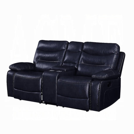 Aashi Motion Loveseat With Console - Furniture World
