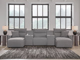 Modmax II Power Reclining Sectional with Chaise and Consoles