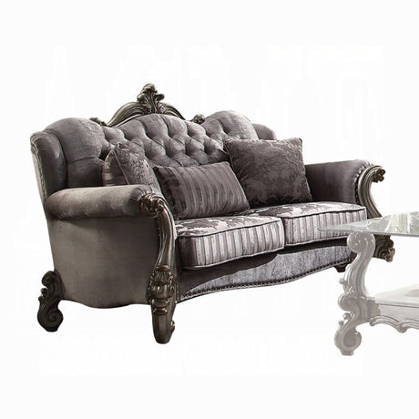 Versailles Loveseat With 3 Pillows - Furniture World