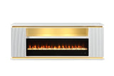 Medea 71" TV Stand w/ Electric Fire Place