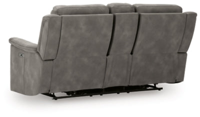 Next-Gen DuraPella Power Reclining Loveseat with Console - Furniture World