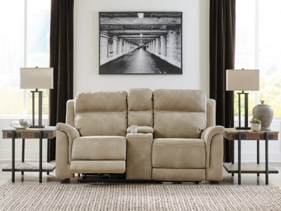 Next-Gen DuraPella Power Reclining Loveseat with Console - Furniture World