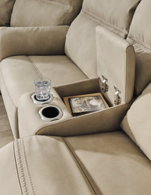 Next-Gen DuraPella Power Reclining Loveseat with Console - Furniture World