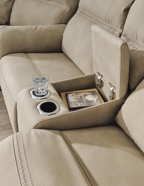 Next-Gen DuraPella Power Reclining Loveseat with Console - Furniture World