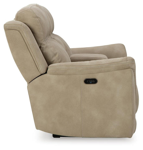 Next-Gen DuraPella Power Reclining Loveseat with Console - Furniture World