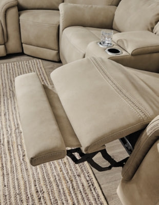 Next-Gen DuraPella Power Reclining Loveseat with Console - Furniture World