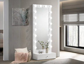 Luxo Vanity Pedestals White image