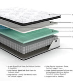 Chime 12 Inch Hybrid Mattress in a Box
