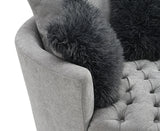 Sofi Button Tufted Swivel Chair