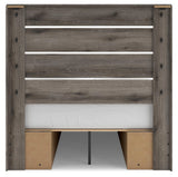 Graystorm Bed with Storage