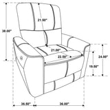 Greenfield Power Recliner