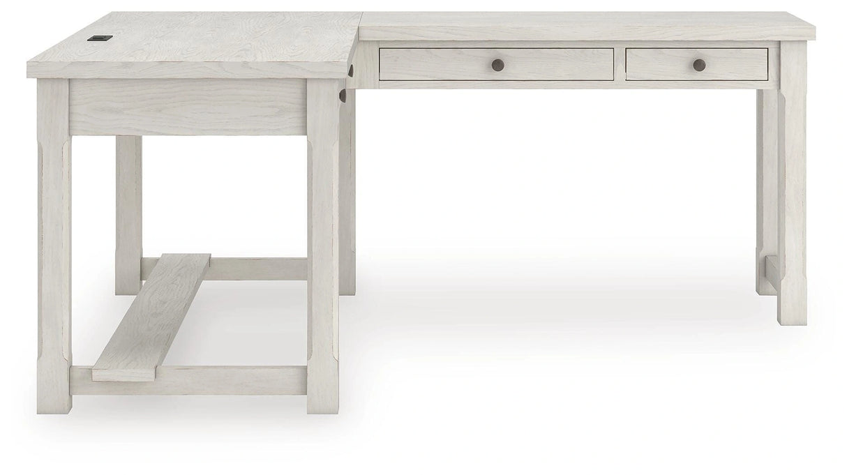 Robbinsdale L-Shaped Home Office Desk