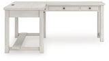 Robbinsdale L-Shaped Home Office Desk