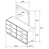 Amsbury Dresser with Mirror