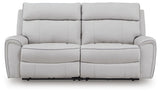 Social Pointe Reclining Loveseat