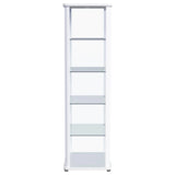 Aero Curio Cabinet with LED Lighting
