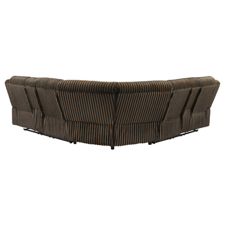 Atkinson Reclining Sectional Sofa - Furniture World