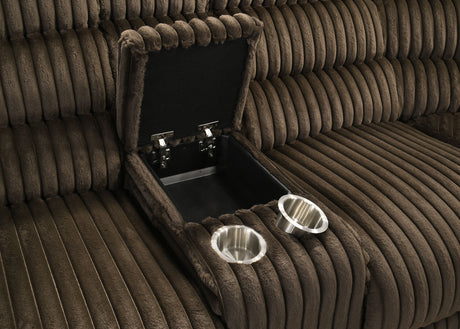 Atkinson Reclining Sectional Sofa - Furniture World