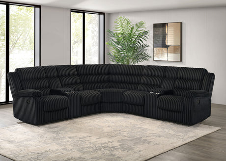 Atkinson Reclining Sectional Sofa - Furniture World
