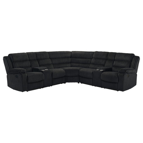 Atkinson Reclining Sectional Sofa - Furniture World