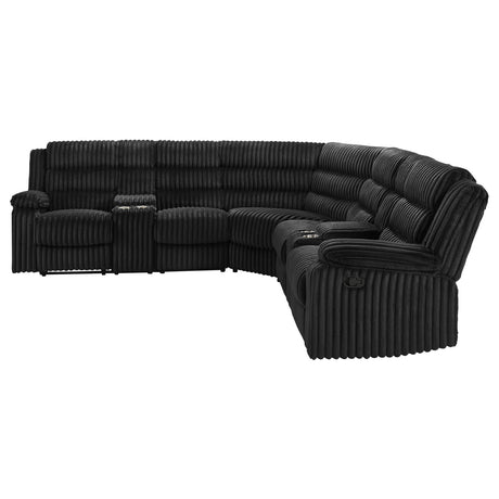 Atkinson Reclining Sectional Sofa - Furniture World