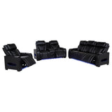 Zuma Dual Power Reclining Sofa Set