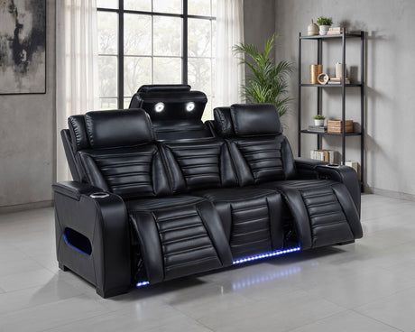 Zuma Dual Power Reclining Sofa - Furniture World