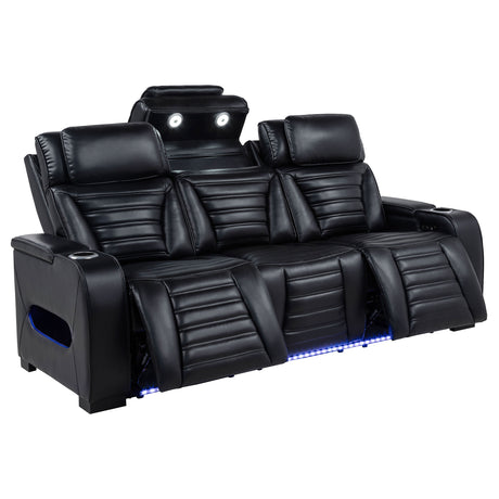 Zuma Dual Power Reclining Sofa - Furniture World