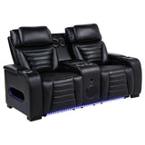 Zuma Dual Power Reclining Loveseat - Furniture World