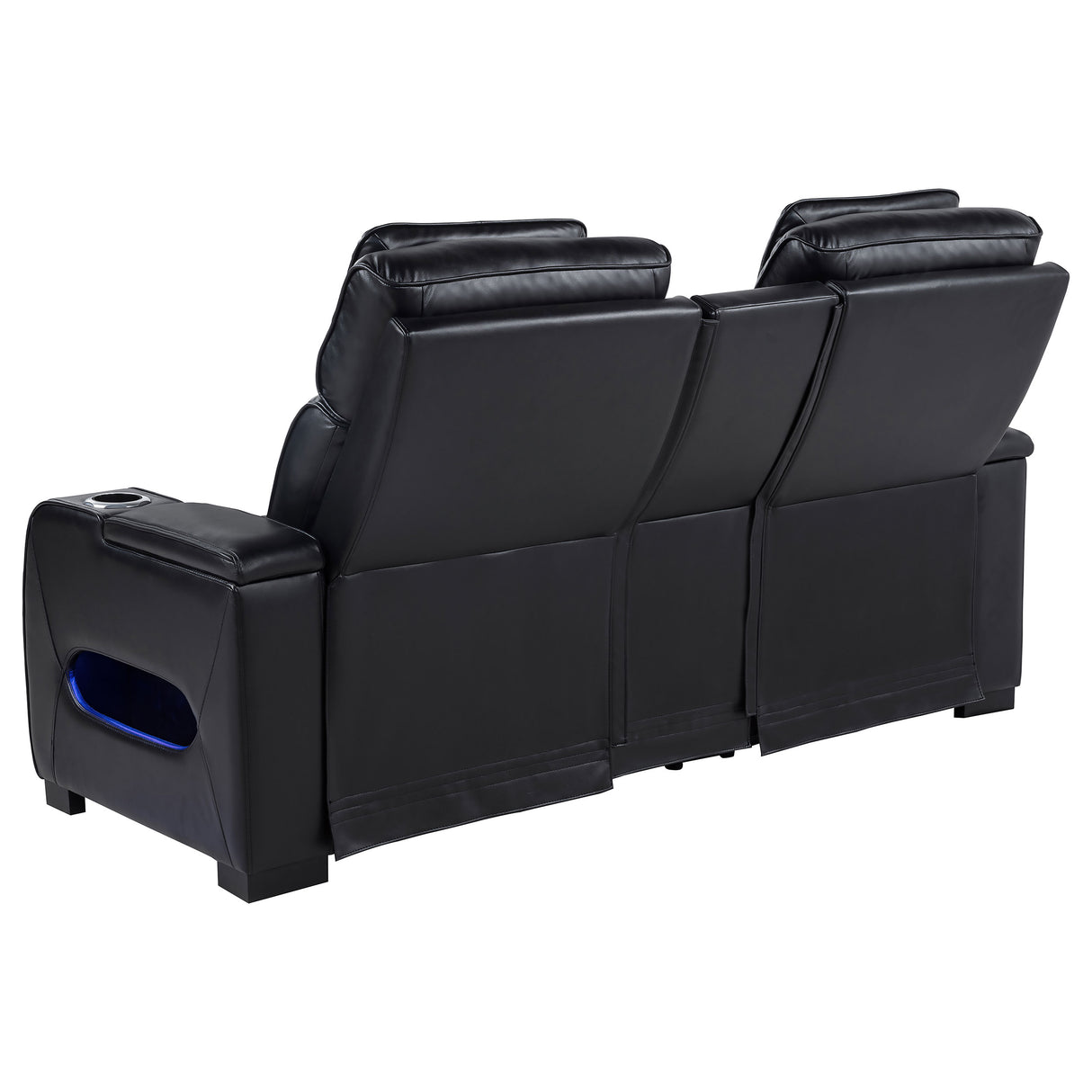 Zuma Dual Power Reclining Loveseat - Furniture World