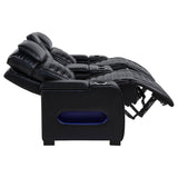Zuma Dual Power Reclining Loveseat - Furniture World