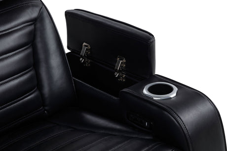 Zuma Dual Power Reclining Loveseat - Furniture World