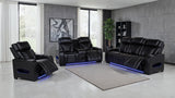 Zuma Dual Power Reclining Loveseat - Furniture World