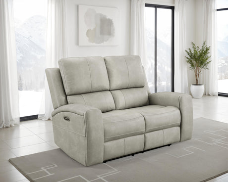 Brickston Triple Power Reclining Loveseat - Furniture World