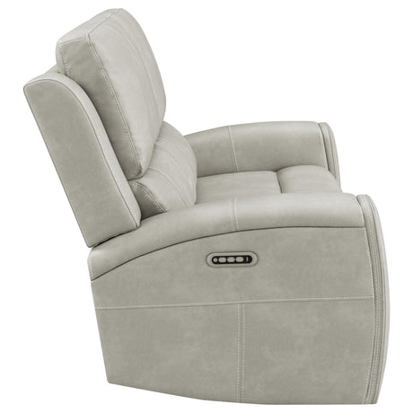 Brickston Triple Power Reclining Loveseat - Furniture World