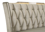 Lorient Wingback Bed with LED Lighting