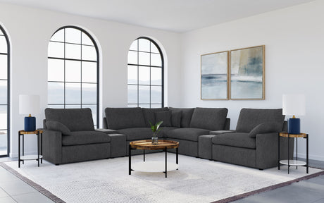 Collins Modular Power Reclining Sectional Sofa - Furniture World