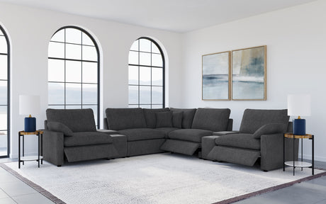 Collins Modular Power Reclining Sectional Sofa - Furniture World