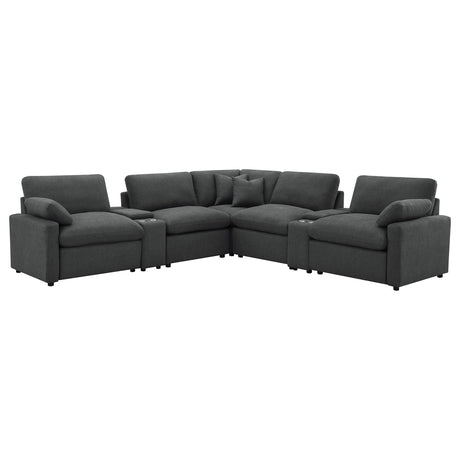 Collins Modular Power Reclining Sectional Sofa - Furniture World
