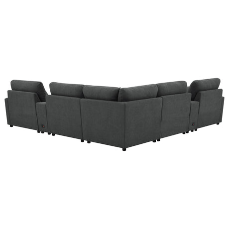 Collins Modular Power Reclining Sectional Sofa - Furniture World