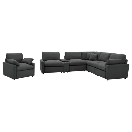Collins Modular Power Reclining Sectional Sofa - Furniture World