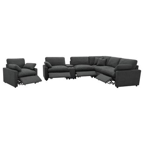 Collins Modular Power Reclining Sectional Sofa - Furniture World