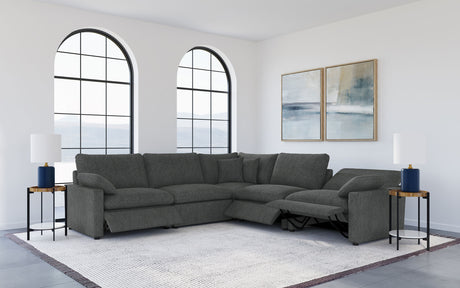 Collins Modular Power Reclining Sectional Sofa - Furniture World