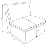 Collins Armless Chair
