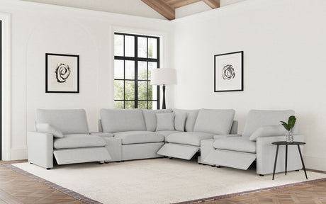 Collins Modular Power Reclining Sectional Sofa - Furniture World