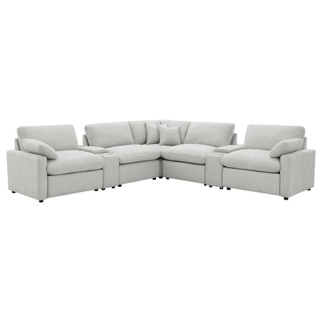 Collins Modular Power Reclining Sectional Sofa - Furniture World