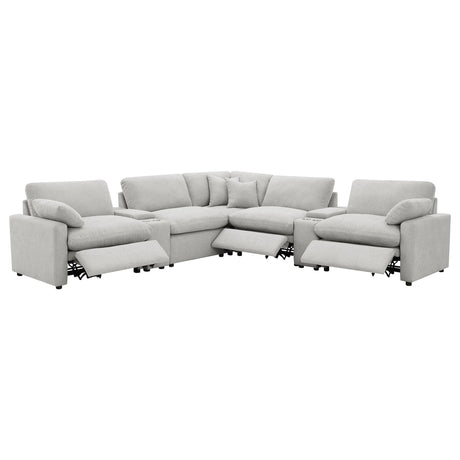 Collins Modular Power Reclining Sectional Sofa - Furniture World