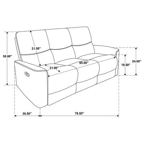 Navarro Reclining Sofa - Furniture World