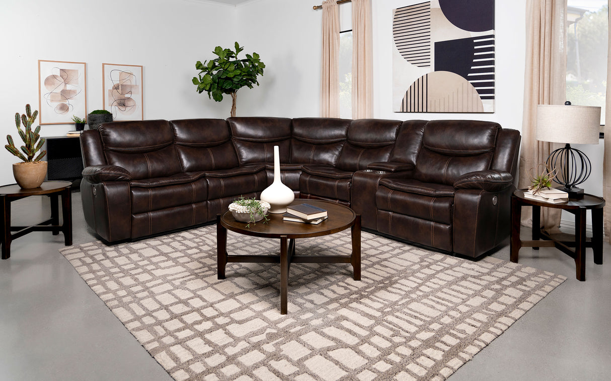 Sycamore Power Reclining Sectional Sofa
