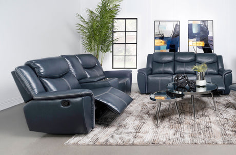 Sloane Reclining Sofa Set - Furniture World